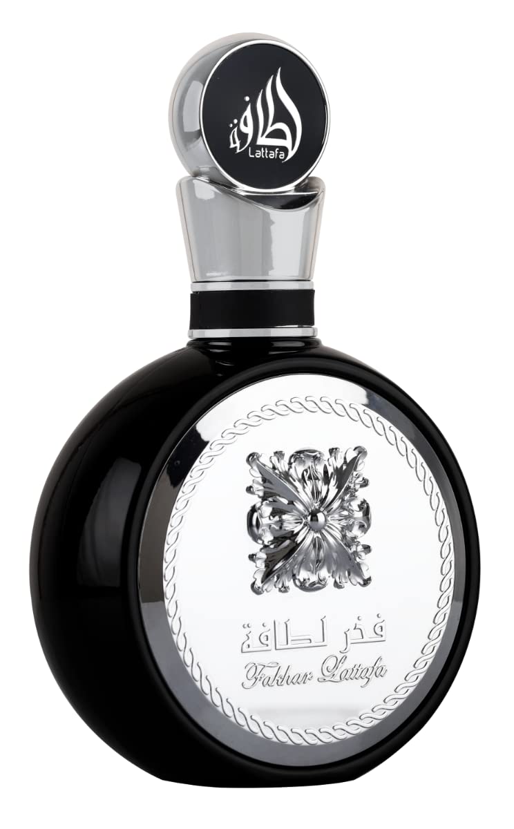 Lattafa Fakhar - Fresh, Fruity, Bergamot, Amber Wood - Eau de Parfum Long-Lasting Fragrance for Men, 3.40 Ounce / 100 ml